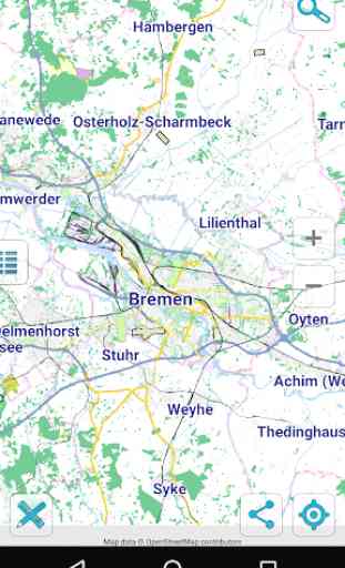 Map of Bremen offline 1
