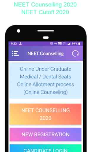 NEET Counselling 2020 - NEET Cutoff 2020 1