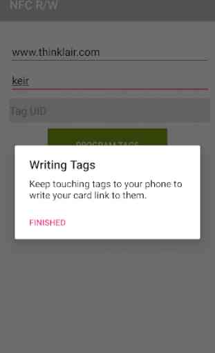 NFC Reader and Writer 2