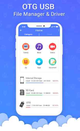 OTG USB Manager - File Manager For Android 1