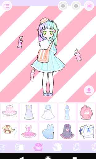 Pastel Avatar Dress Up: Make Your Own Pastel Doll 4
