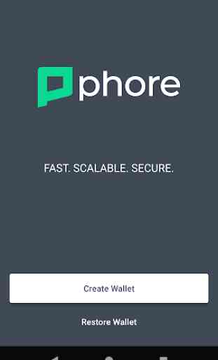 Phore Blockchain Wallet 1