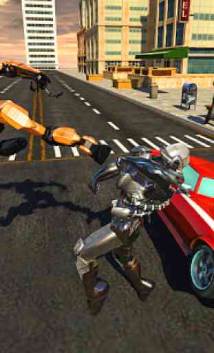 Police War Robot Superhero: giochi robotici volant 4