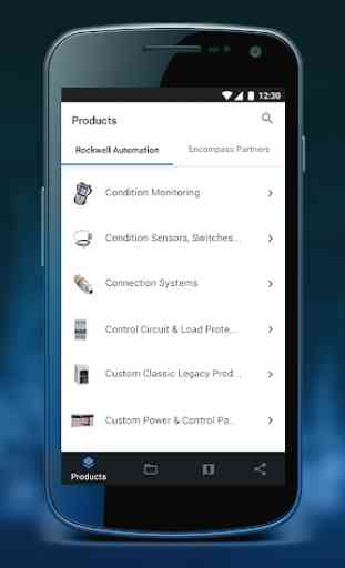 Rockwell Automation Product Catalog App 1