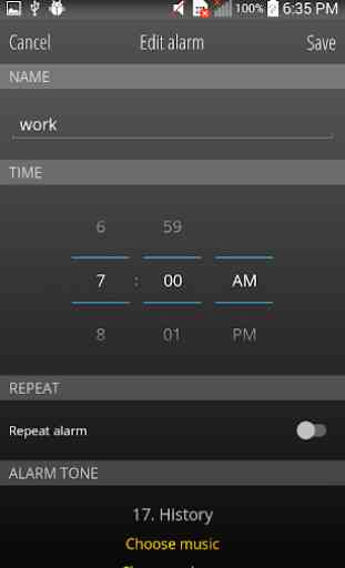 Simple Alarm Clock - most reliable app for Android 2