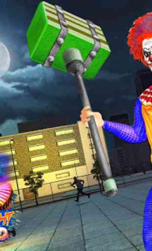 Simulatore di Attacchi da Clown Scary: City Crime 1