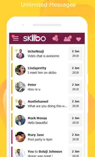 Skiibo - Free Chat & Dating App 4