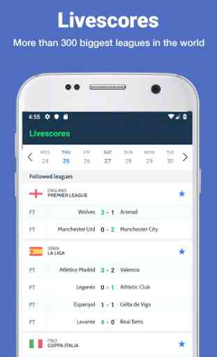 SoccerNow - Risultati in diretta e sintesi 1