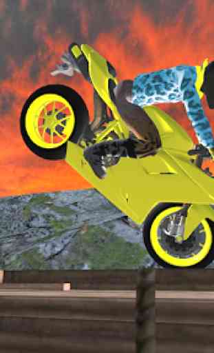 Stunt Bheem Rider Racing Game 3