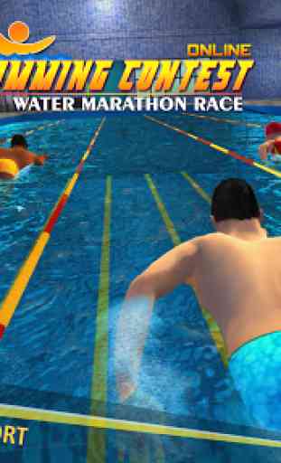 Swimming Contest Online : Water Marathon Race 3