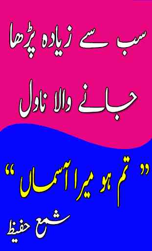 Tum Ho Mera Asmaan Urdu Novel 2