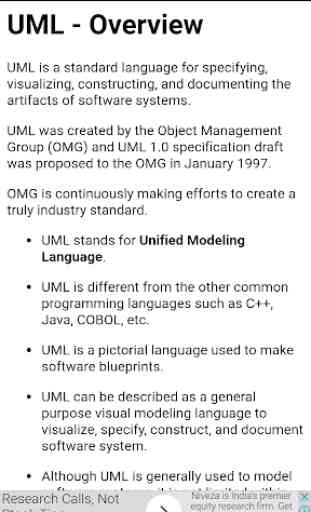 UML - Unified Modelling Language 1