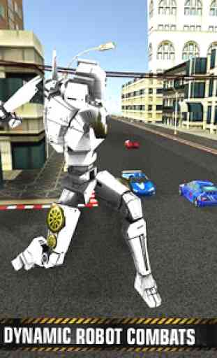 US Army War Robots Car Transform: Robot Games 4