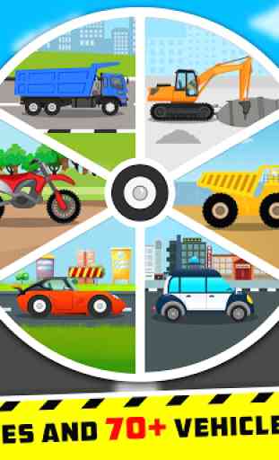 Vehicles Puzzles For Kids 1