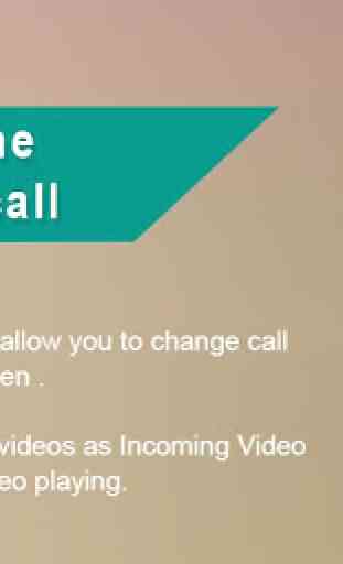 Video Ringtone - Video Ringtone for Incoming Calls 1