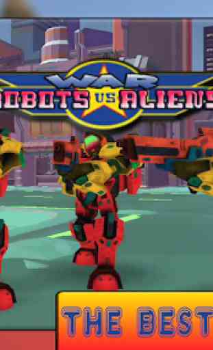 War Robots Vs Aliens 3D 1