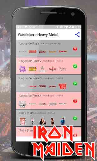 WAStickerapps Stickers heavy metal para whatsapp 2