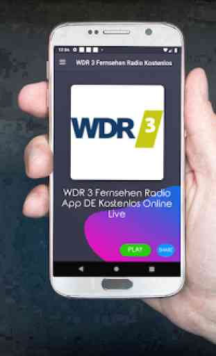 WDR 3 Fernsehen Radio App DE Kostenlos Online Live 1