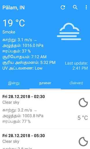 Weather in Tamil - Vaanilai 2