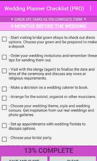 Wedding Planner Checklist 3