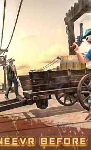 Western Cowboy Gun Fighter Gang Shooting Game 3D 3