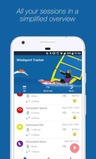 WindsportTracker - GPS Windsurfing & Kitesurfing 1