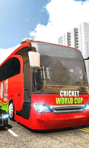 World Cricket Cup Bus Driver 3D: Player Transport 1