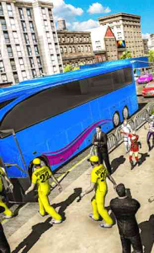 World Cricket Cup Bus Driver 3D: Player Transport 2