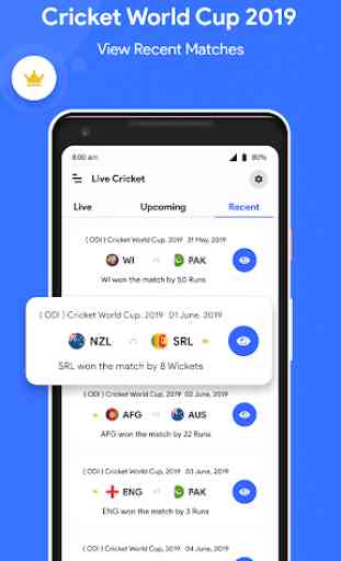World Cup 2019 : Live Score, Schedule & Cricket TV 3