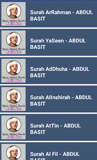Abdul Basit Surah Yaseen and Surah Rahman Offline 1