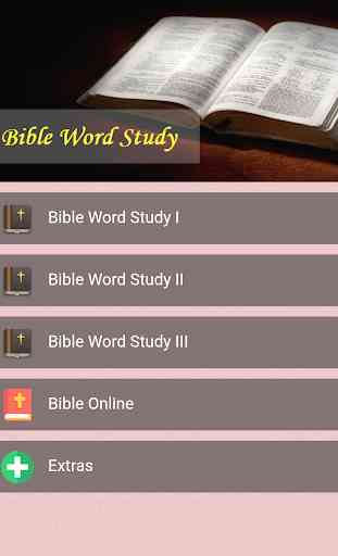Bible Word Study 3
