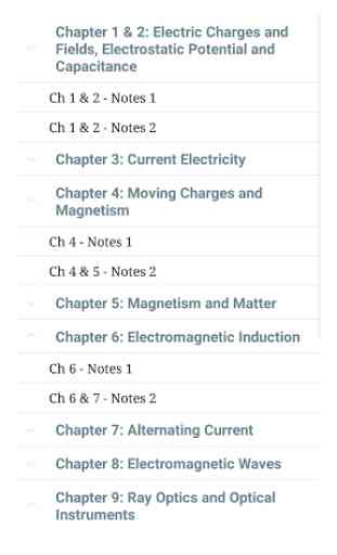 Class 12 Physics Notes 3