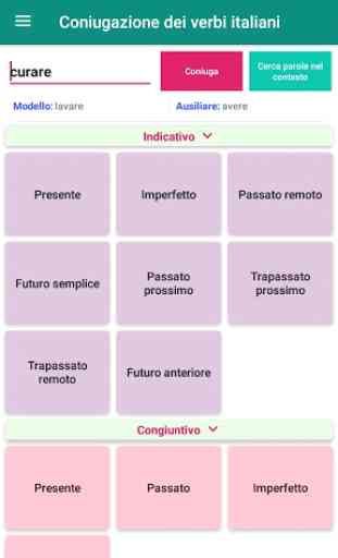 Coniugazione verbo italiano-coniugatore-traduzione 2