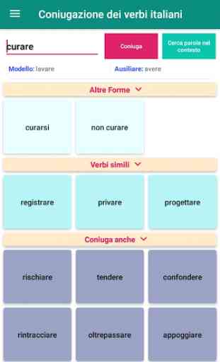 Coniugazione verbo italiano-coniugatore-traduzione 4