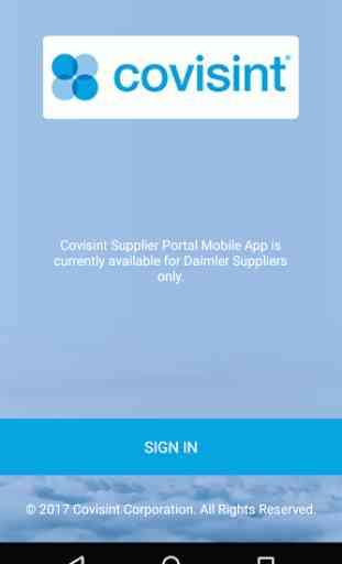 Covisint Supplier Portal 1
