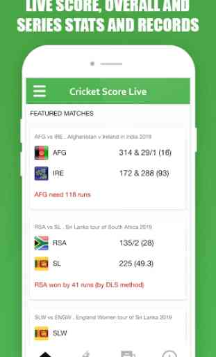 CricLive : Live Cricket Score 1