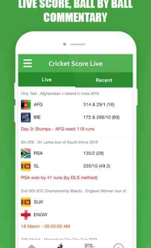 CricLive : Live Cricket Score 4
