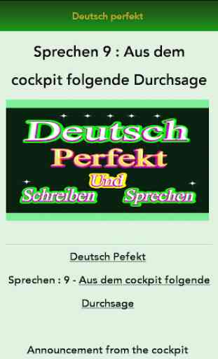Deutsch perfekt 1