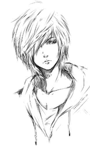 Disegnare Anime Boy Pictures 4