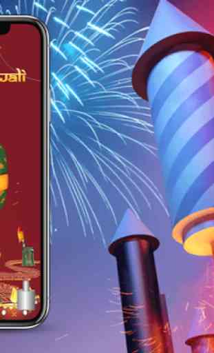 Eco friendly Diwali game: crackers bomb fireworks 3
