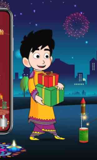 Eco friendly Diwali game: crackers bomb fireworks 4