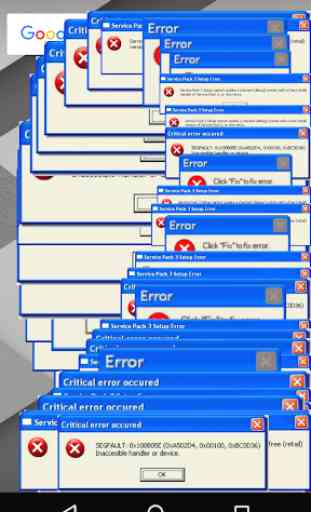 Error Windows XP 2