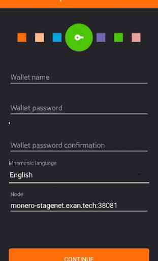 Exa Wallet — Monero 3