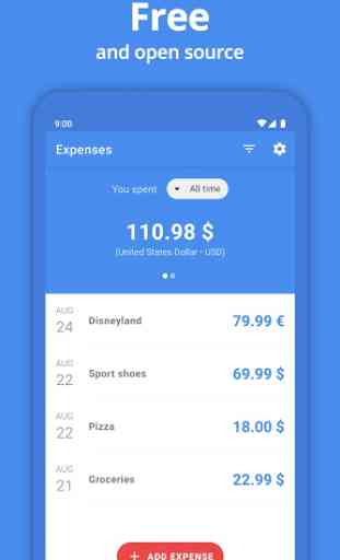 Expenses: Simple Tracker 2