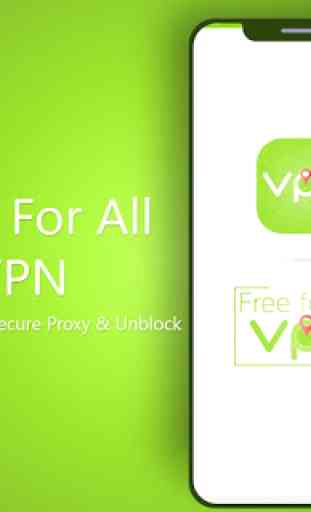 Free for All VPN - Free VPN Proxy Master 2020 1