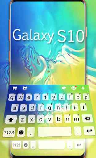 Galaxy S10 New Tema Tastiera 1