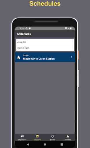 GoNow - GO Transit App 2
