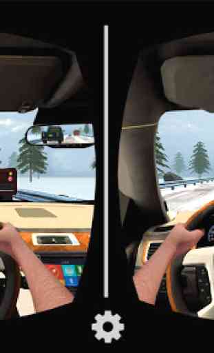 Guida al traffico VR in auto: giochi virtuali 1