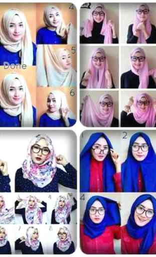 Hijab styles tutorial 1