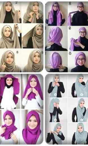 Hijab styles tutorial 2